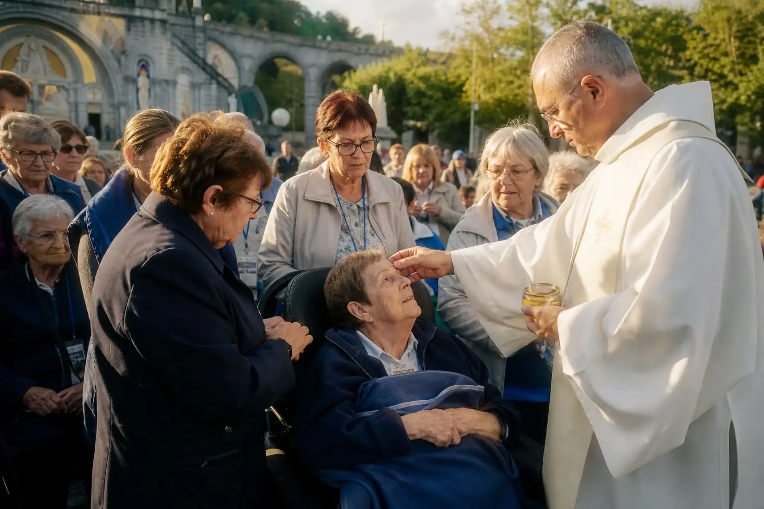 Anointing of the Sick at Lourdes
