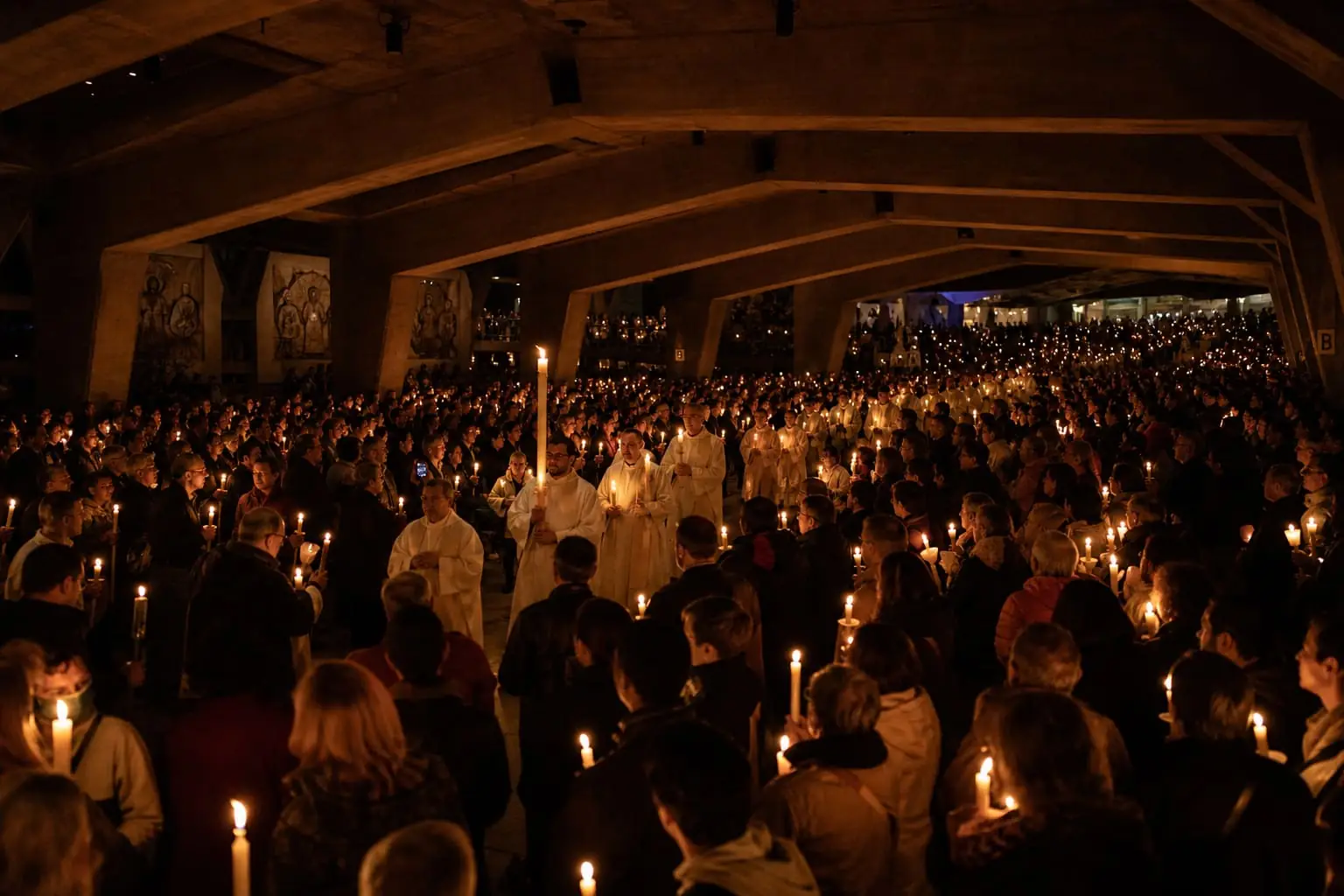 Easter at Lourdes
