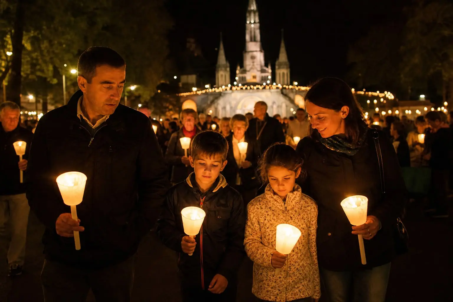 Family Pilgrimage to Lourdes