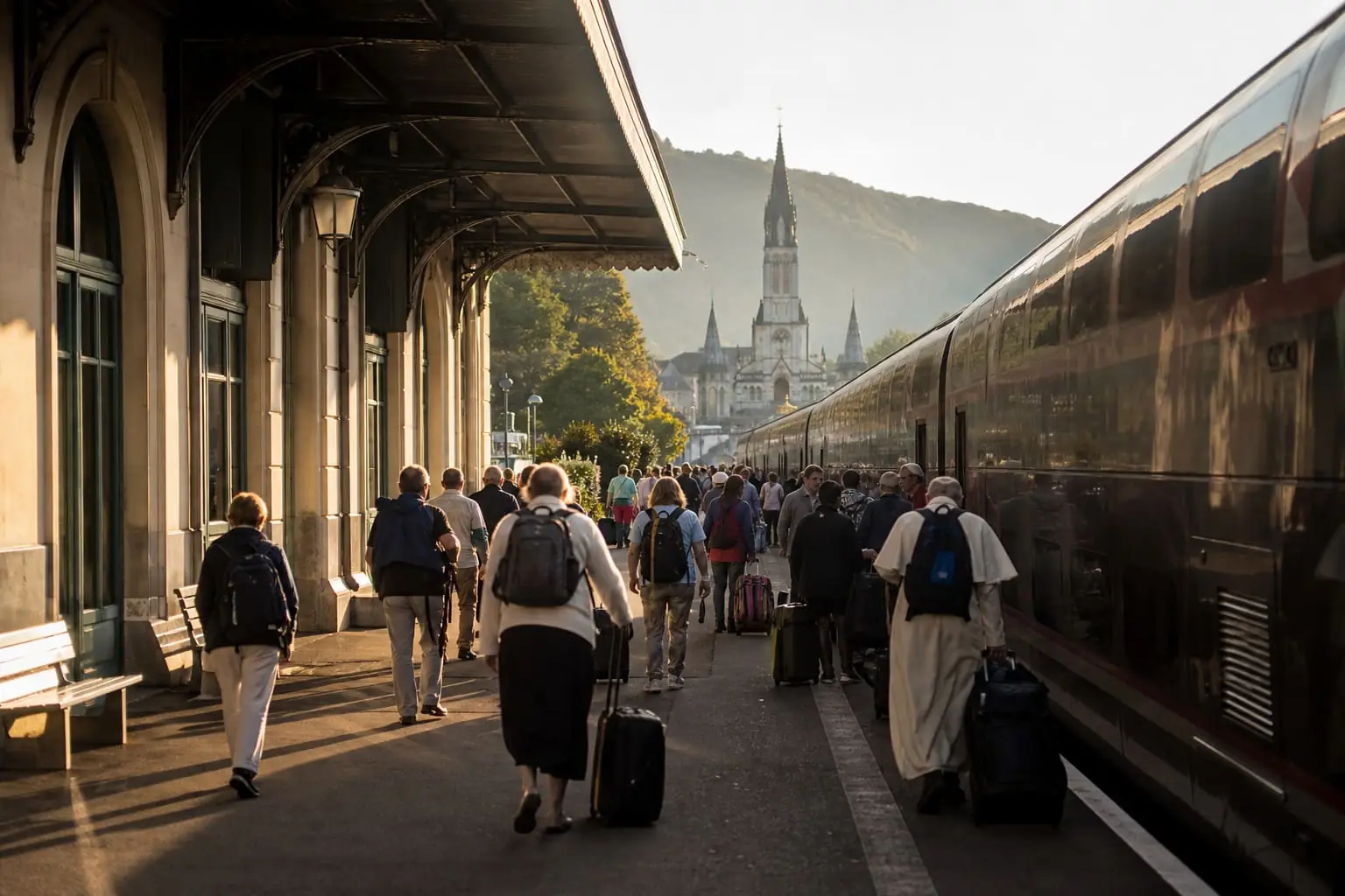 How to Get to Lourdes by Train: TGV, Eurostar and the Rail Pilgrim