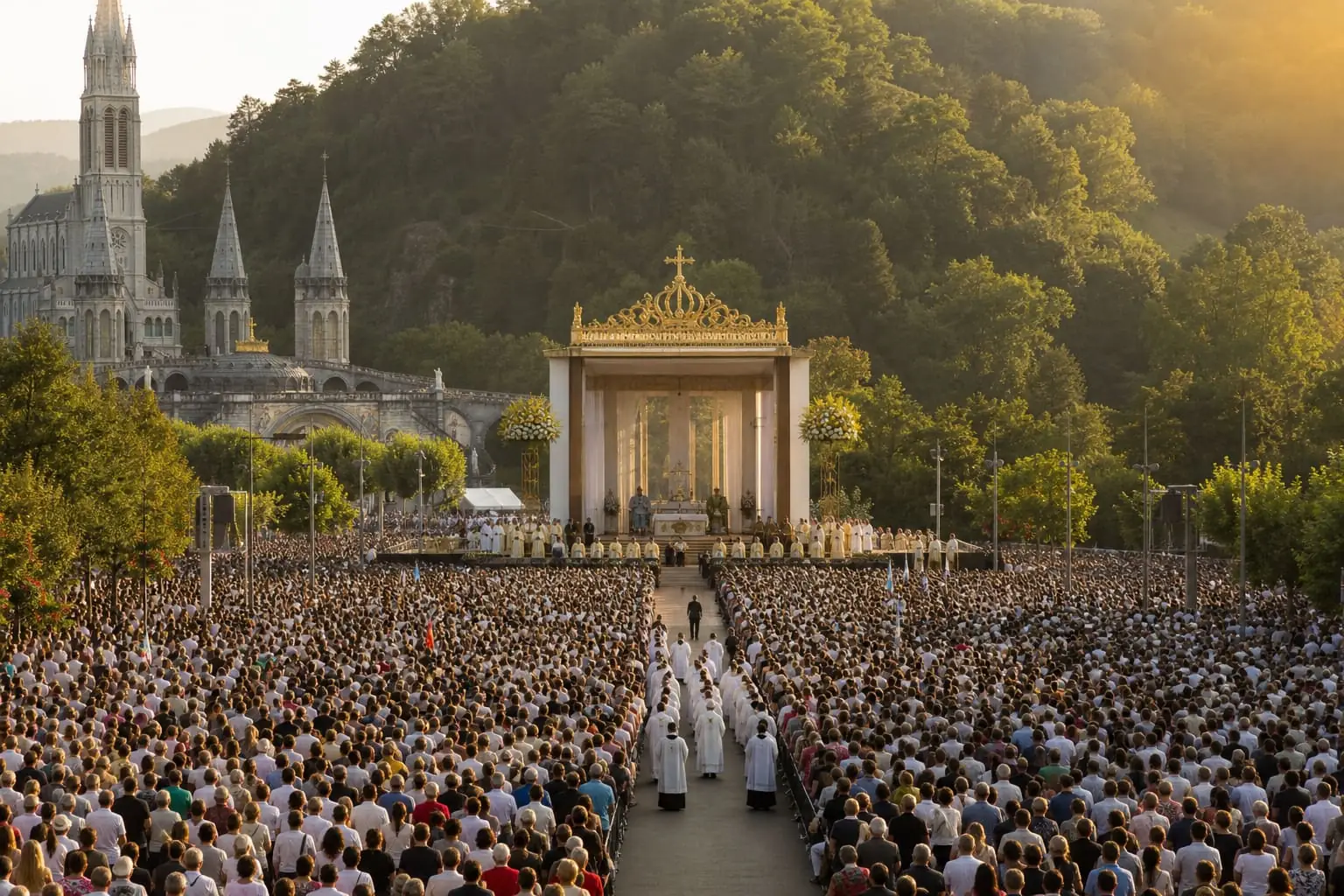 Lourdes on the Feast of the Assumption: The Greatest Day of the Pilgrimage Year