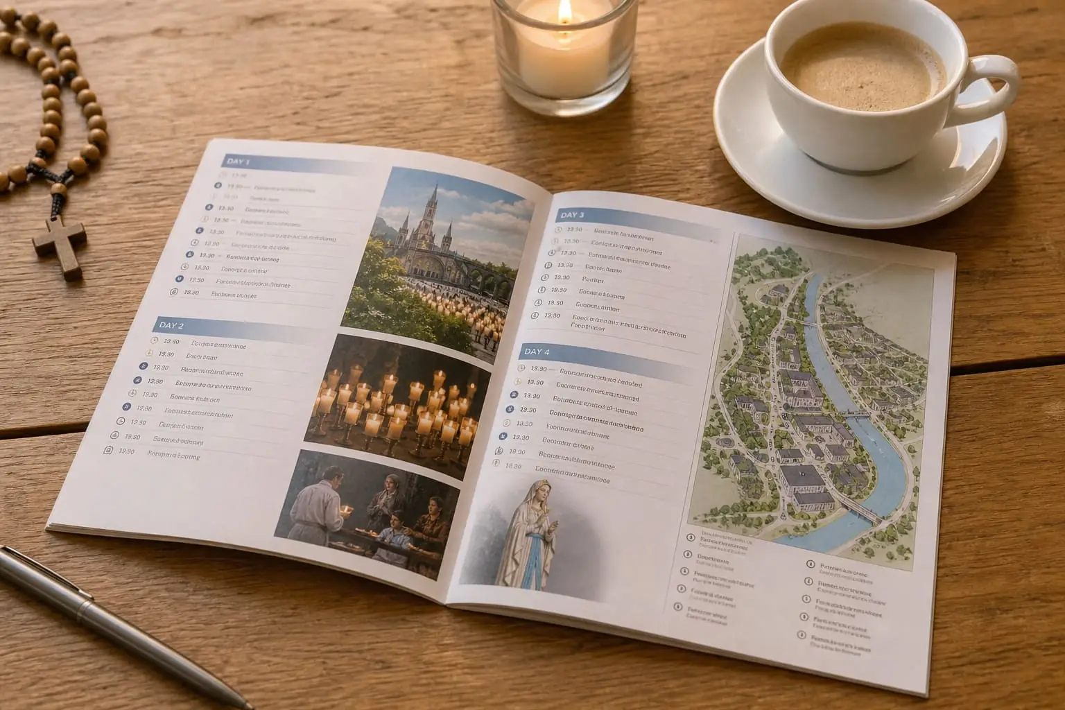 The Perfect 4-Day Lourdes Pilgrimage Itinerary: Hour by Hour