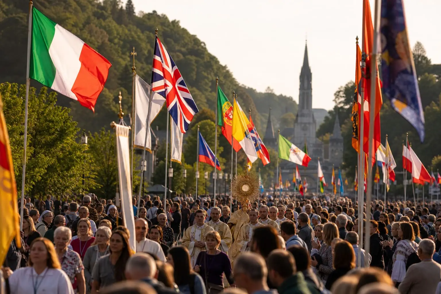 National Pilgrimages to Lourdes: The Great Annual Gatherings of Nations